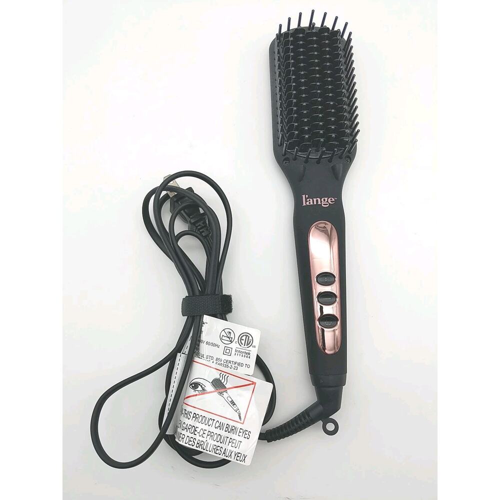 L'ange Hair Le Vite Hair Straighter Brush Tested Works